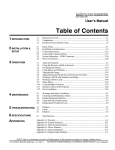 Christie DS+5Kc User`s manual