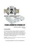 M.T.H. Premier T-1 Reading Steam Locomotive Installation manual