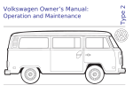 Volkswagen Station Vagon 1973 Owner`s manual