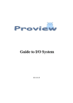 Proview XAP series Datasheet