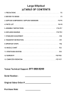 Yowza LARGO CROSSTRAINER Owner`s manual