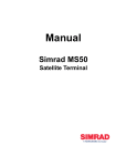 Simrad MS50 Specifications