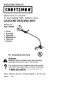 Craftsman 358.745540 Instruction manual