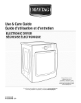Maytag W10529646B Use & care guide