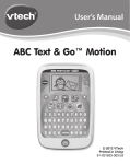 VTech ABC Roll & Go User`s manual
