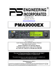 Engineering Incorporated PMA9000EX Specifications