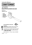 Craftsman C944.511710 Instruction manual