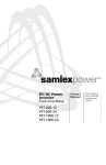 Samlexpower PST-600-12 Owner`s manual