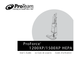 Pro-Team ProForce 1200XP HEPA Owner`s manual