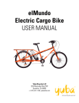 Yuba Bicycles elMundo User manual