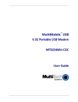 Multitech MT9234MU User guide