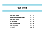 Seiko 7T92 Specifications