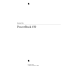Apple Macintosh PowerBook 150 Technical information