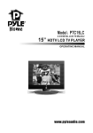 PYLE Audio PTC15LC Installation guide