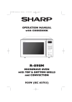 Sharp R-898 Specifications