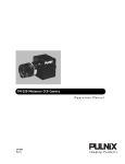 Pulnix TM-250 Instruction manual