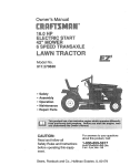 Craftsman 917.270830 Owner`s manual