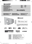 Sharp DK-KP85PH Specifications