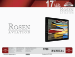 Rosen Aviation SlimLine 2002 Series Specifications