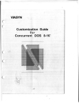 Qume QVT-102 Installation guide