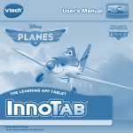 VTech InnoTab Software - Disney Planes User`s manual