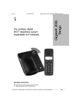 Siemens pocket 2011 Tango Operating instructions