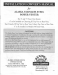 ALASKA CHANNING III Owner`s manual