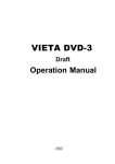 VIETA DVD 30 Specifications