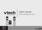 VTech DS6111-2 DS6111-4 User`s manual
