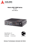 ADLINK Technology PCIe-FIW Series User`s manual