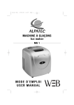 ALPATEC MG 1 User manual