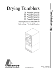 Cissell DX4 CONTROLLER Service manual