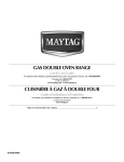 Maytag W10291449A Use & care guide