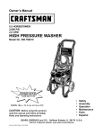 Craftsman 580.768210 Owner`s manual