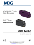 MDG ATMOSPHERE APS Series User guide