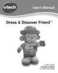 VTech Dress & Discover Friend User`s manual