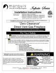 Marquis MQRB5143 Operating instructions