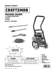 Craftsman 580.676642 Operating instructions