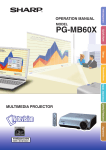Sharp PG-F262X - Notevision XGA DLP Projector Specifications