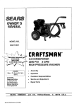 Craftsman 580.751651 Owner`s manual