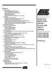 Atmel AT85DVK-07 Specifications