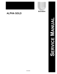 Motorola ADVISOR Gold FLX Service manual