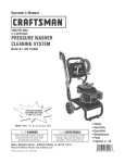 Craftsman 580.752060 Operator`s manual