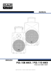 DAPAudio pss-110 User manual