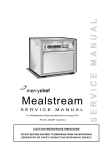 Merrychef Mealstream Service manual