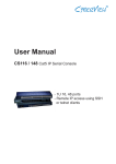 Austin Hughes Electronics CS-148 User manual