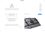 Atag HG77 B Installation guide