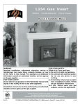 Regency Fireplace Products P48 Installation manual