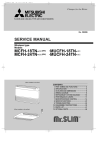 Mitsubishi Electric MCF-18TN Service manual