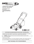 EarthWise 60220 Operator`s manual